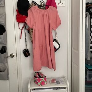 Wonder nation size xl peach colored dress for women